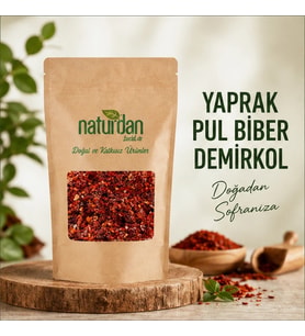 Yaprak Pul Biber Demirkol - 500 gr