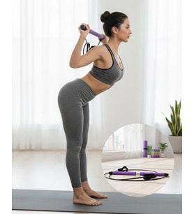 Pilates Bar Direnç Çubuğu Kas Tonlama Ve Esneklik Artırıcı Tasarım