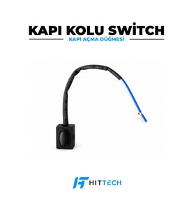 Renault Clio 4, Captur, Fluence, Megane 3, Scenic 3 ve Grand Scenic Uyumlu Dış Kapı Kolu Dokunmatik Switch Düğmesi Anahtarı Eller Serbest Butonu OEM 285989032R