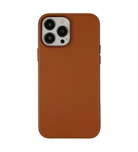 Apple İphone 13 Pro Kılıf Asya Deri Silikon - Kahverengi