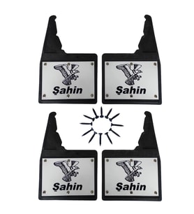 Tofaş Şahin-131 Şahin 4'lü Perçinli Ön/Arka Paçalık Çamurluk Tozluk TFS1RX003YD