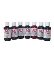 M1 ART EPOKSİ ULTRA PİGMENT PASTA 50.gr X 7 adet  Opak & Transparan Sıvı Pigment Boya