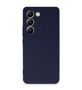 Vivo V30 Lite 4g Kılıf First Silikon - Lacivert