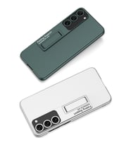 Galaxy S23 Plus Kılıf Zore Standlı Ays Kılıf (Gümüş)
