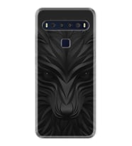 TCL 10L 10 Plus 10SE 20E 20SE 30SE L7 Kılıf Desemli Silikon Black Fox 1325
