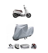 QJ VPS125  Gri Motosiklet Brandası ARKA ÇANTA UYUMLU DEĞİLDİR