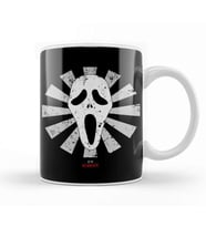Scream Retro Japanese Kupa Bardak Porselen
