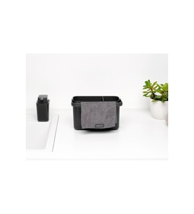 SINKSIDE DARK GREY TEZGAH ÜSTÜ TEMİZLİK KUTUSU