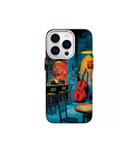 Iphone 14 Pro Uyumlu Çello Tasarimli Lüks Silikon Kilif (Çok Renkli)