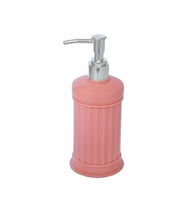 Hometarz Antik Banyo Lavabo Mutfak Sıvı Sabunluk Kırılmaz (Pembe)
