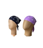 %100 Pamuklu Klasik Desen Unisex 2li Bandana Seti Renkli Bandana Etnik Desenli A Kalite Bandana
