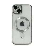 İphone 14 Kross Magneticsafe Kapak - Gümüş