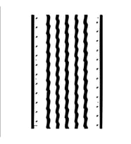 OTO LASTİK İZİ FOLYO STİCKER 80cm Uzunluk