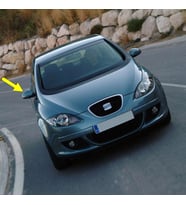 Seat Toledo 2005-2009 Sağ Yan Dış Dikiz Ayna Kapağı 6L0857538