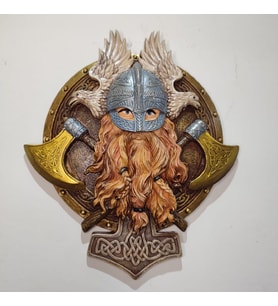 Viking Polyester Duvar Dekoru