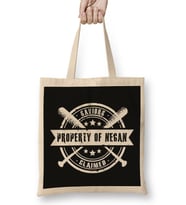 Property Of Negan Walking Dead Bez Çanta Uzun Saplı