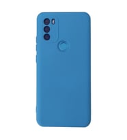 General Mobile Gm 21 Plus Kılıf Nano İçi Kadife Silikon - Mavi