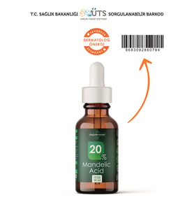 Microblading Silme Kaş Kontürü Çıkarma Mandelik Asit %20 Peeling 30 ml