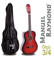 Klasik Gitar Junior Manuel Raymond MRC87RB (KILIF HEDİYE)
