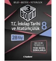 LGS 8. SINIF 3 BOYUT İNKILAP TARİHİ