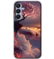 Galaxy A25 Kılıf HD Desen Baskılı Kılıf - Uçurumdaki Hayat