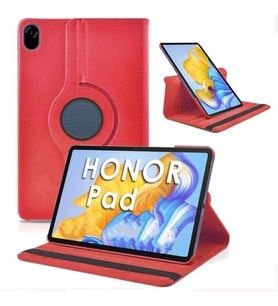 Huawei Honor Pad X9 Uyumlu Standlı 360° Yatay Dikey Dönebilen Deri Tablet Kılıfı