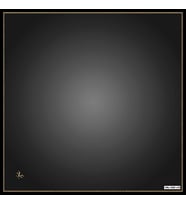 Degrade Desen Black Seri Twill Eşarp Eşarp Askısı ile Birlikte 90x90 cm Siyah Gr