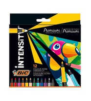 Bic İntensity Premium 12 Renk Keçeli Boya Kalemi