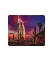 Dubai Burç El Arap Desenli Kaymaz Taban Optik Bilgisayar Notebook Mouse Pad Maus Ped 17,5x21,5cm