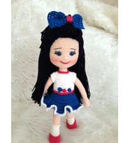 Sevimli Nil Bebek Amigurumi Organik Oyuncak