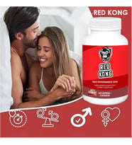 Red Kong Erkeklere Özel 2şerli Set 2 Adet 60LI Renkong Kapsüler + 2 Adet Red Kong Gel Jel 50 ml