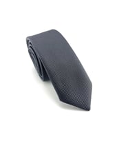 PİERRONİ Füme Oxford Desen Slim Kravat