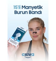 Mıknatıslı Burun Bandı 15'li Siyah Horlama Karşıtı Burun Açıcı Ekstra Güçlü