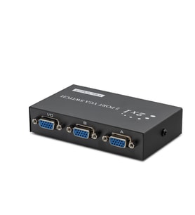Vga Switch 54 Mhz 2 Giriş 1 Çikiş Butonlu Geçiş 2 Port HDX1280