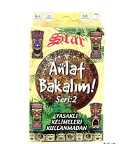 Star Anlat Bakalım Kartları Kelime Oyunu - Yasaklı Kelimeler Kutu Oyunu Seri: 2 (Karışık)