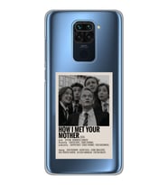 Xiaomi Redmi NOTE 9 Uyumlu How I Met Your Mother Tasarımlı Şeffaf Telefon Kılıfı