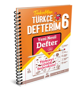 Arı Yayınları 6. Sınıf Türkçe Türkçemino Defterim 