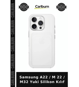 Samsung A22 / M 22 / M32 Yuki Silikon Kılıf Cep Parçası Akıllı Telefon Aksesuar