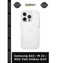 Samsung A22 / M 22 / M32 Yuki Silikon Kılıf Cep Parçası Akıllı Telefon Aksesuar