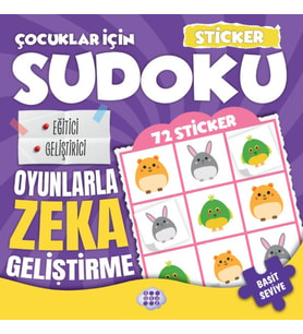 Çocuklar için Sudoku - Hediyeli Basit Seviye 2