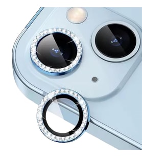 BİNANO IPHONE 14/14 PLUS TAŞLI DENİZ MAVİSİ KAMERA