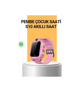 S10 Akıllı Çocuk Saati, Konum ve Sesli Mesaj Özelliğiyle Güvenle Kullanım