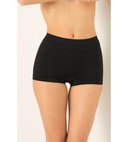 DoReMi Dikişsiz Seamless Kadın Boxer (Siyah)