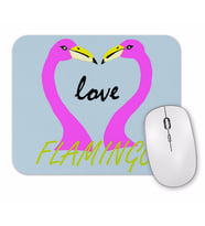 Flamingo 02 Mouse Pad