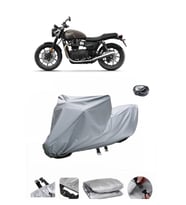 Triumph Street Twin  Su Geçirmez Motosiklet Brandası ARKA ÇANTA UYUMLU