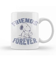 Classic Friend Ship Snoopy Kupa Bardak Porselen