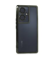 Vivo V29 Lite Kılıf Razer Lensli Silikon - Yeşil
