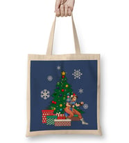 Chun Li Around The Christmas Tree Street Fighter Bez Çanta Uzun Saplı