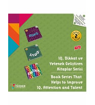 LEVEL-2 8+ Yaş / IQ, Dikkat ve Yetenek Geliştiren Kitaplar Serisi (Yeşil)