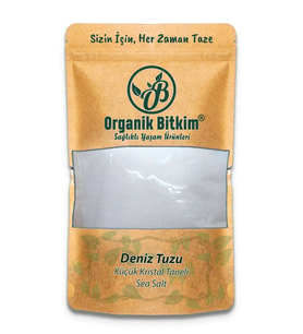 Organik Bitkim Doğal Deniz Tuzu 2 kg